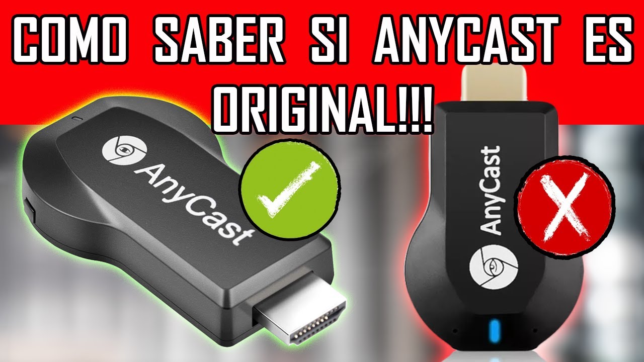✅ANYCAST M9 PLUS ORIGINAL  VS COPIA! Como identificar si tu ANYCAST es una copia... FACIL 2022!!