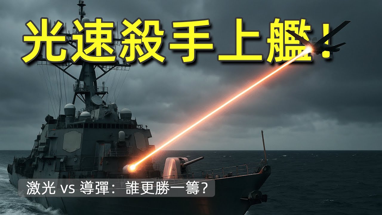 【兵器志】光速戰爭開打！激光武器如何改寫海戰規則 ⚡
