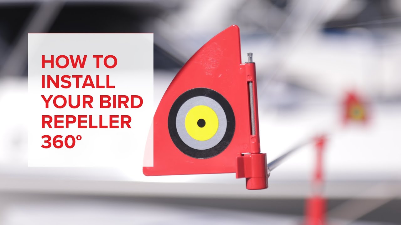 Installing Your Repeller 360 | Preparation, Size Guide, Placement & Optional Bases | Bird B Gone