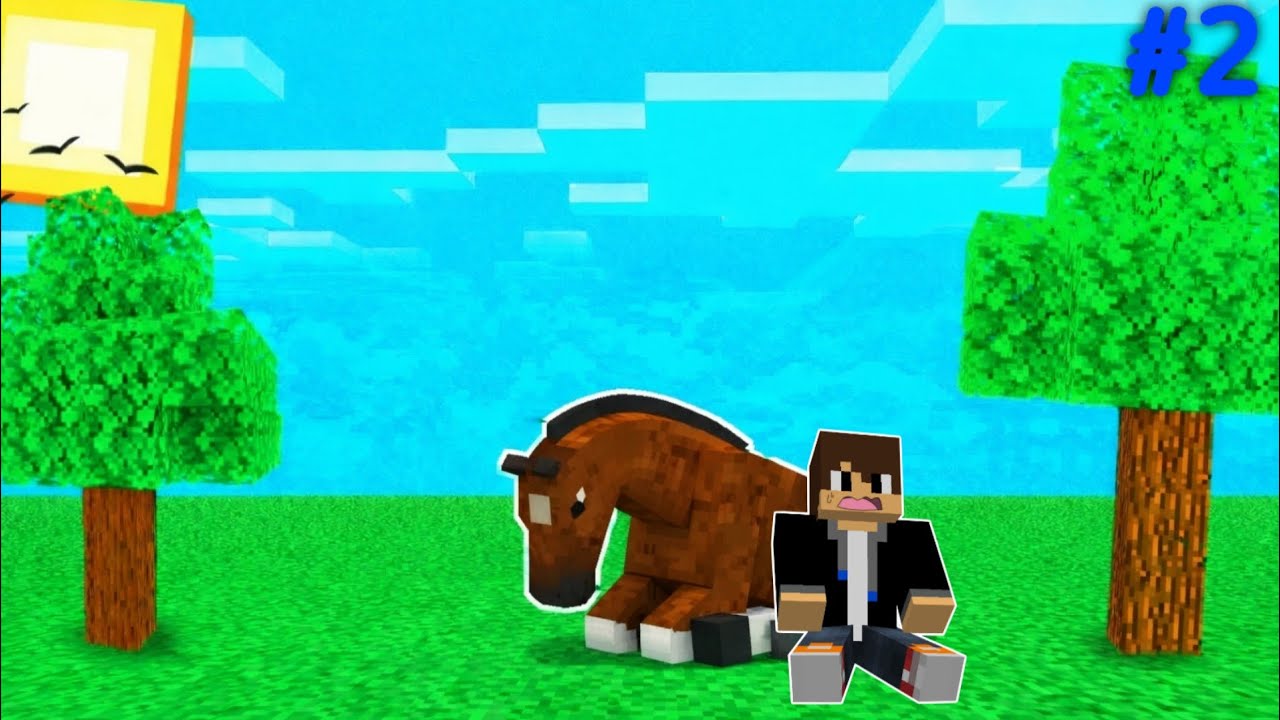 I Tamed My First Horse in Survival series #2 | Minecraft 