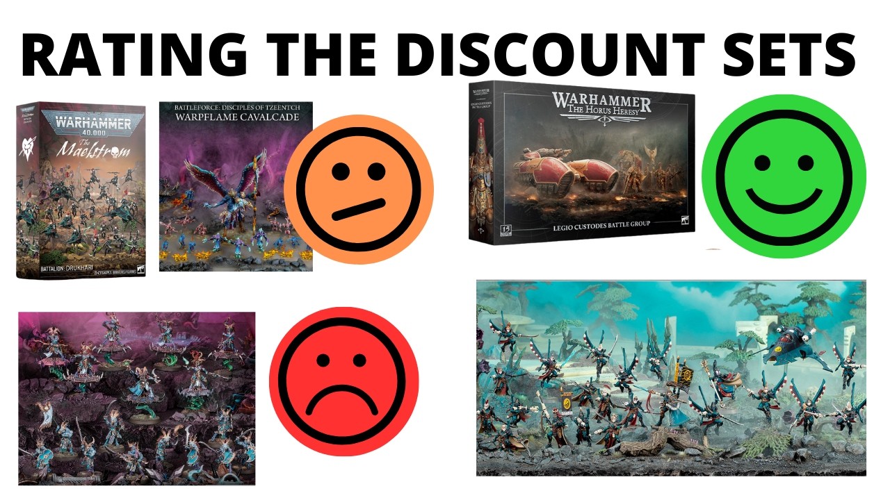 The New Warhammer 40K Discount Set Wave - Which are GOOD, BAD or MID?