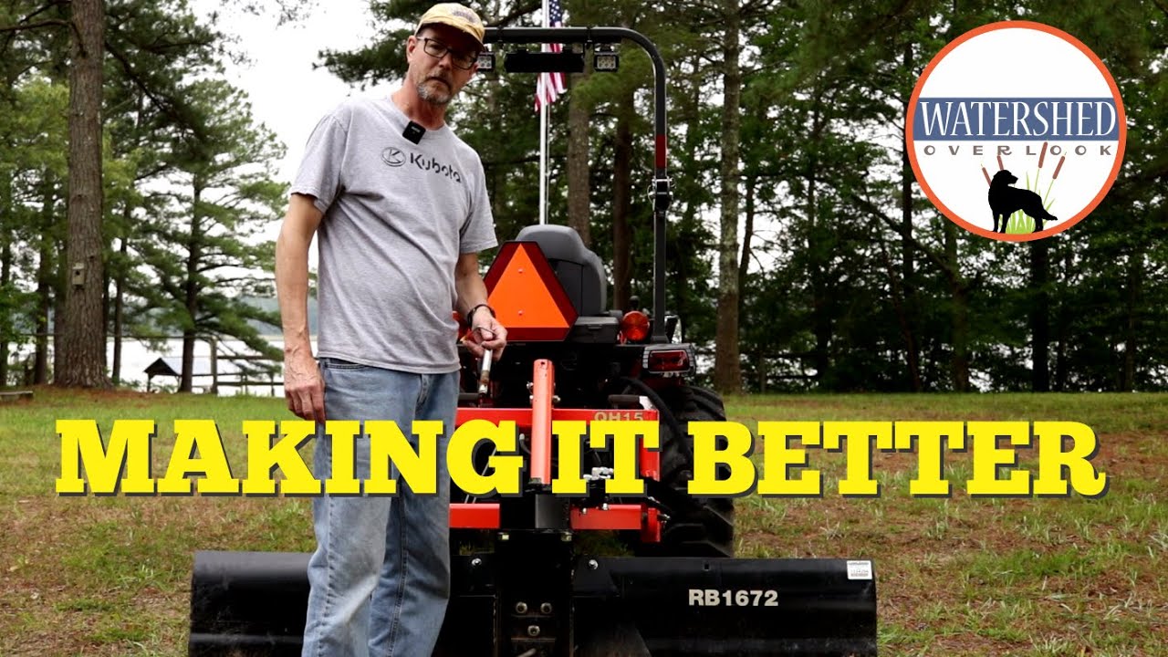 030 - Tweaking The Function of My Land Pride RB1672 Rear Blade | Hydraulics | LX2610
