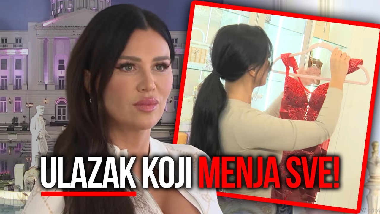 POSLEDNJE PRIPREME STANIJE PRED ULAZAK U ELITU!Pogledajte ekskluzivno kako izgleda haljina za ulazak