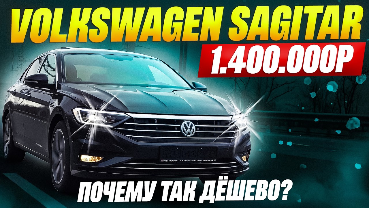 Привезли VOLKSWAGEN SAGITAR за 1.400.000р. Замена VW Jetta !?