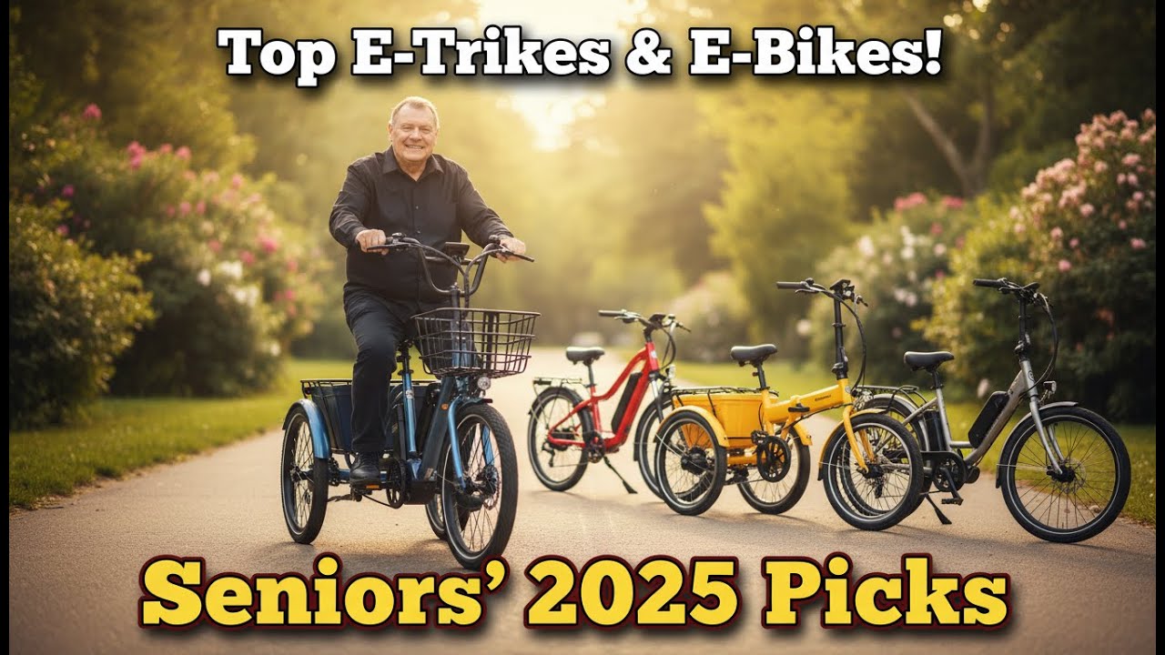 Best E-Trikes & E-Bikes for Seniors in 2025 | What I Learned & What’s Coming in 2026