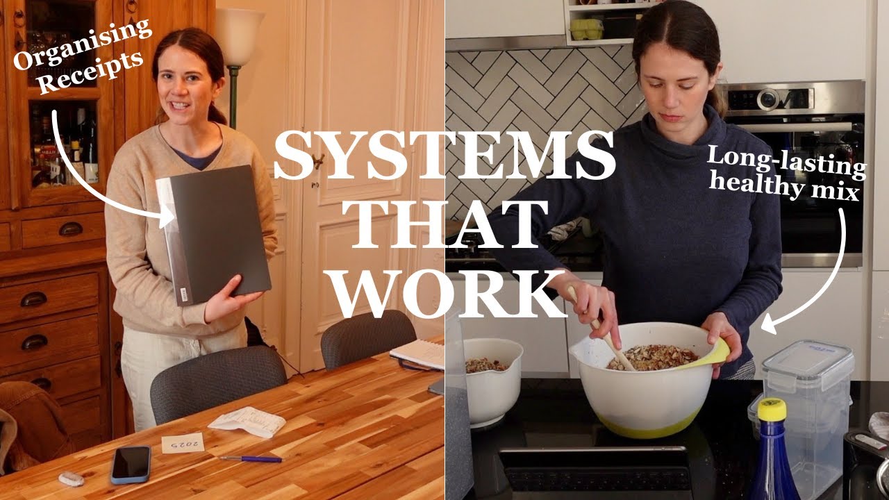 Slowly get life sorted with some easy long-term systems! | Home days vlog
