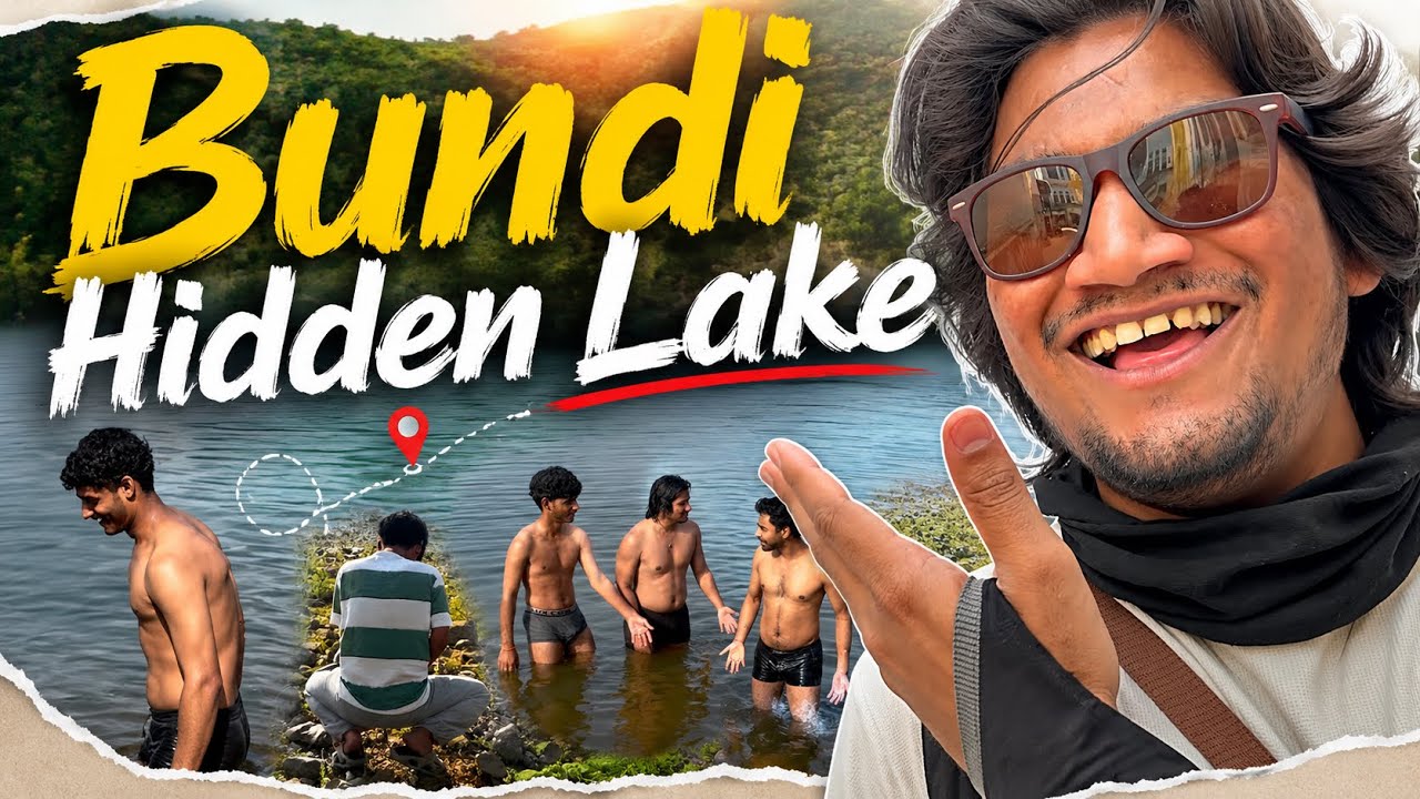 Bundi Hidden Lake 😱 | Bundi Vlog #bundi #vlog #rajasthan  