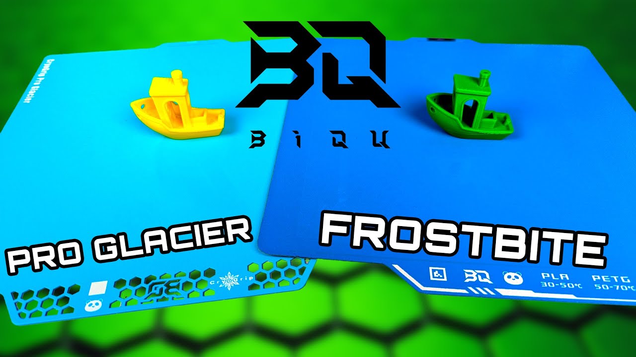 Which Build Plate Reigns Supreme? Glacier vs Frostbite vs PEI vs SuperTack #sunlu