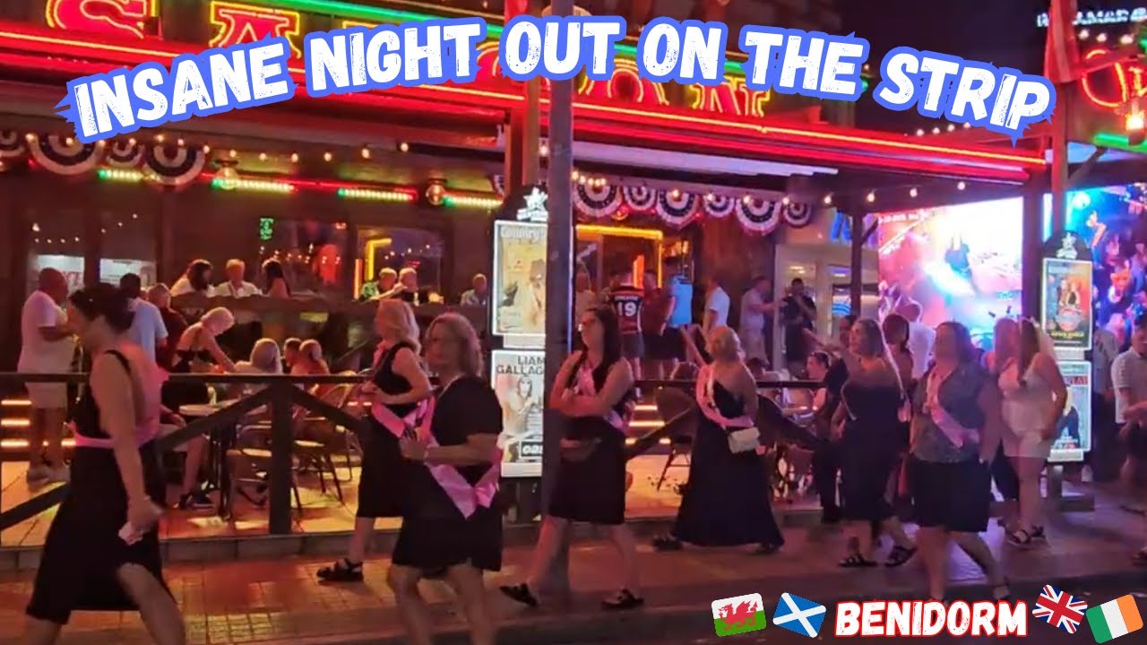 Get Ready for an INSANE Night Out on Benidorm’s Famous Strip!