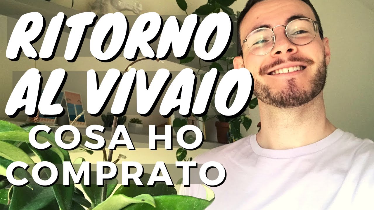 RITORNATO AL VIVAIO | novità e acquisti