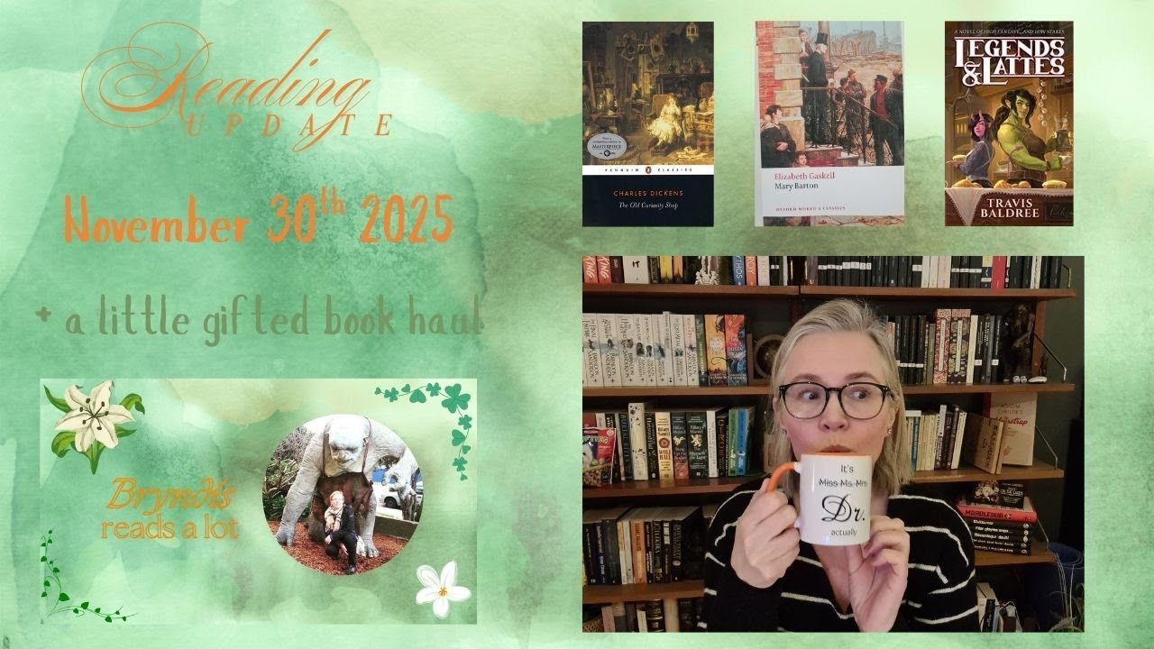 Reading update November 30th + a little gifted book haul