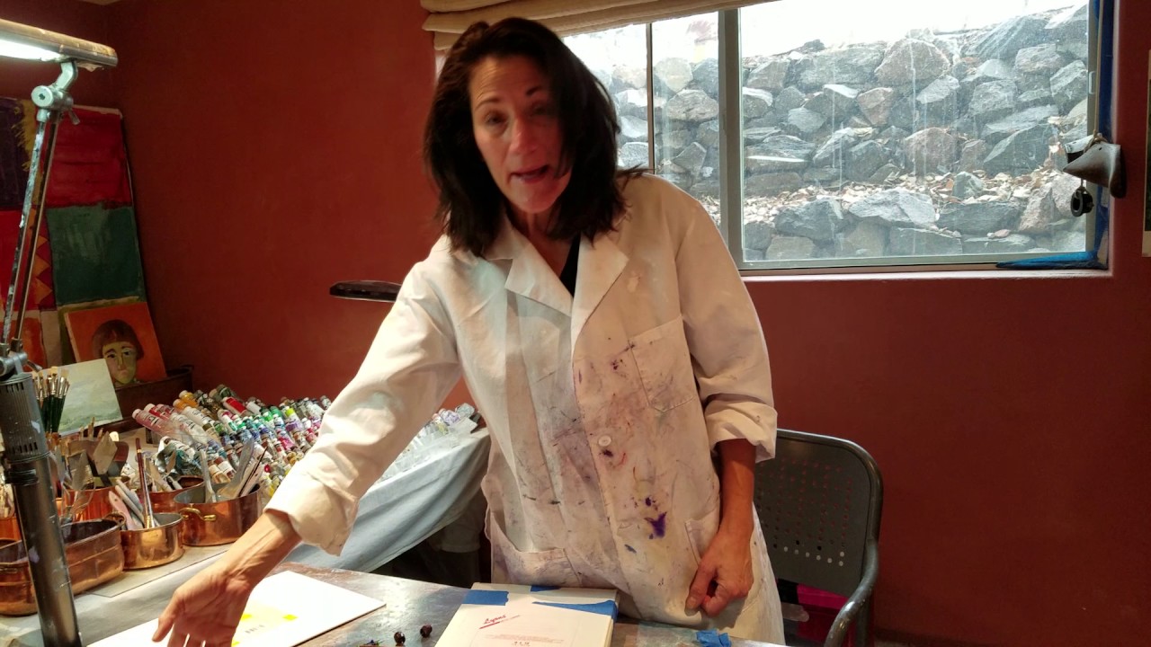 Beth's Studio:  Artist Tips 1, Packaging wet paintings for transport