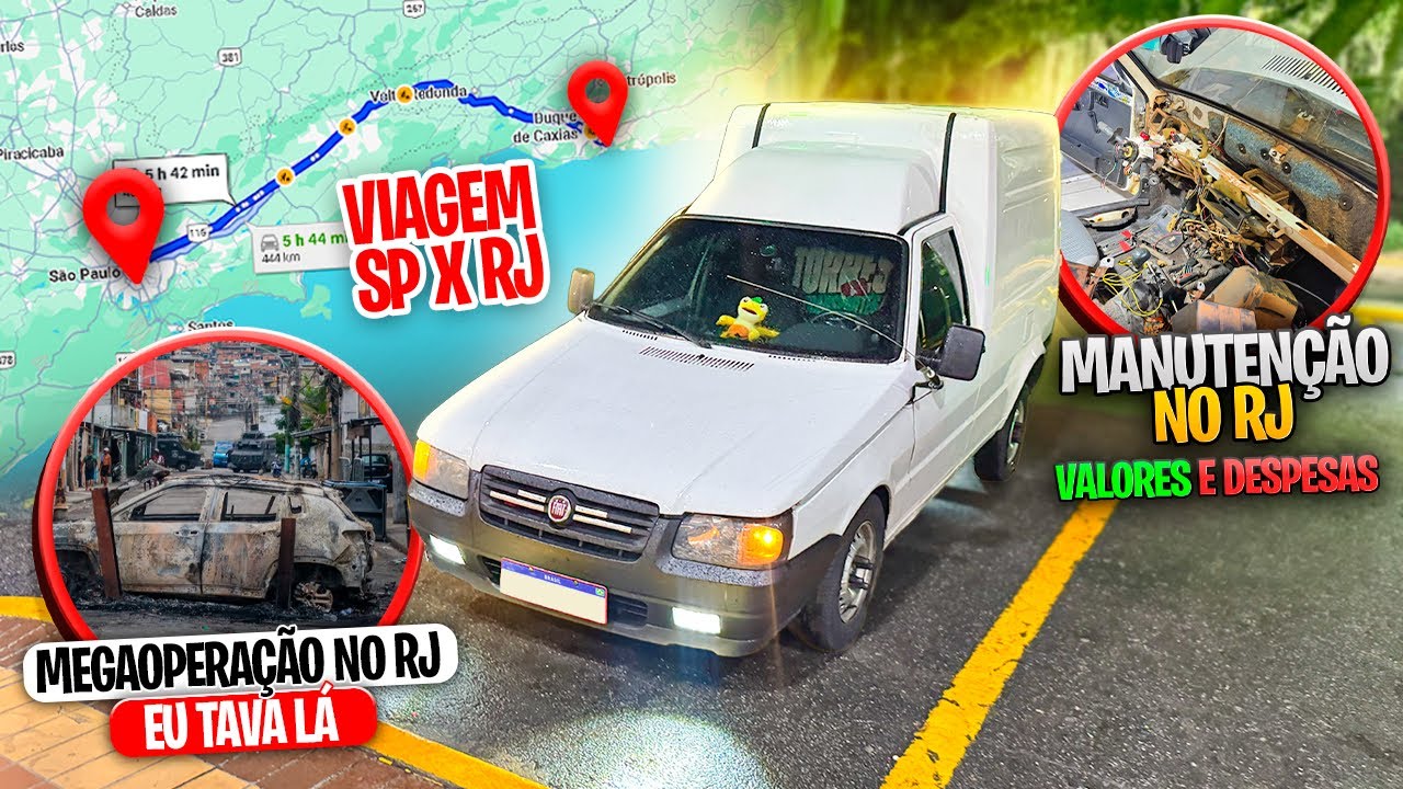📍FRETE SP x RJ de Fiorino | TORRES TRANSPORTES