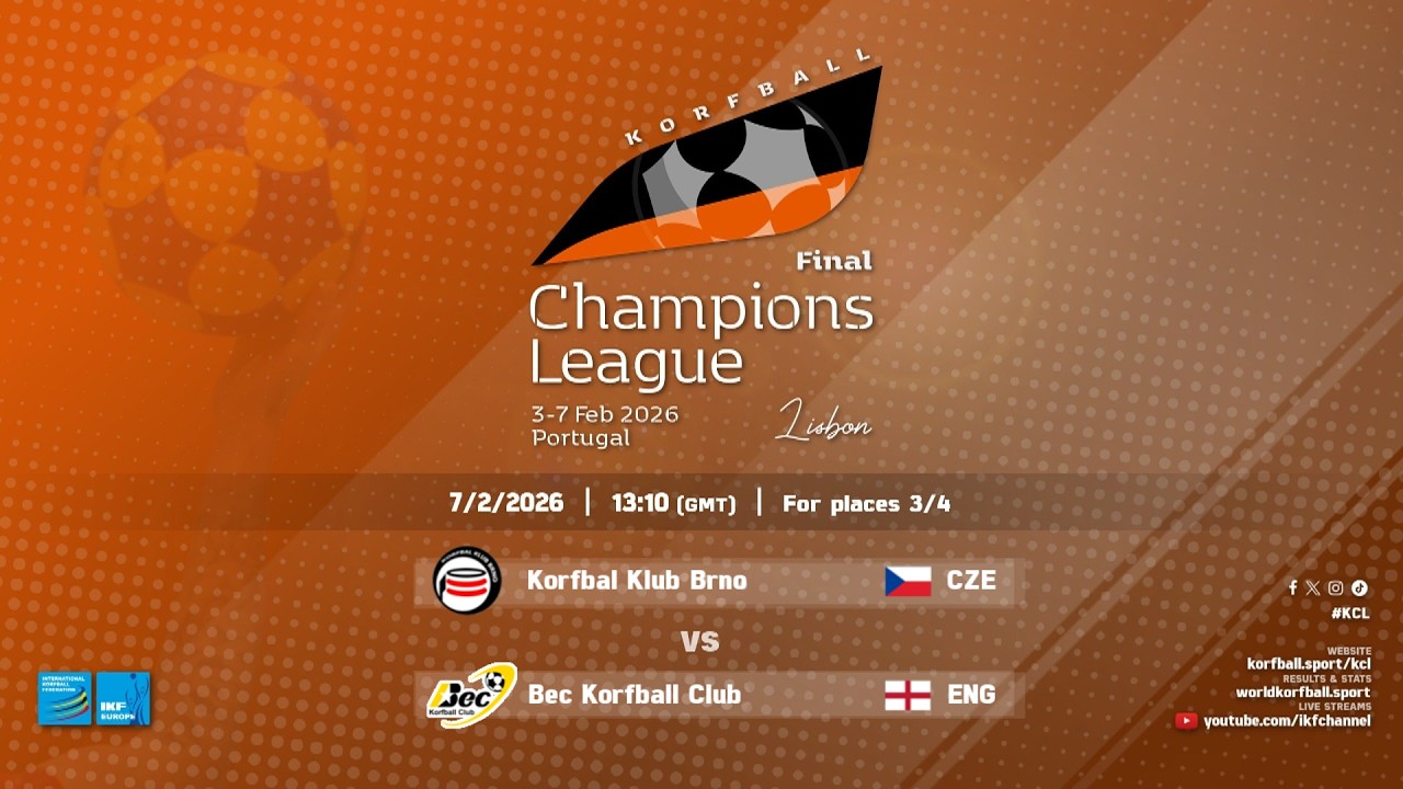 Bronze Medal Match | KK Brno vs. Bec KC | IKF KCL Final (2025-26)