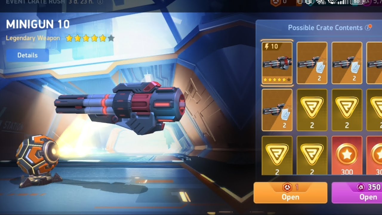 Finally Minigun 10 Unlocked! My Dream Weapon🔥