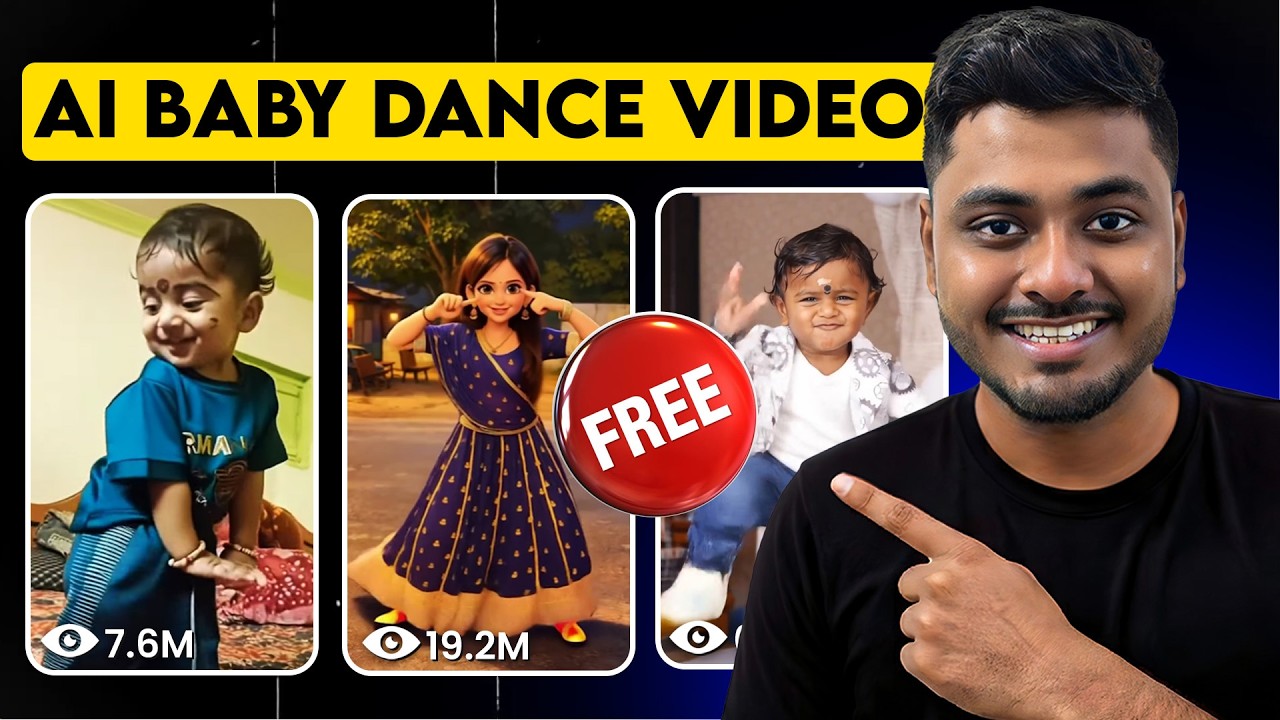 AI Baby Dance Video Kaise Banaye Free Me | Sirf 1 Photo Se Baby Dance Video Banaao