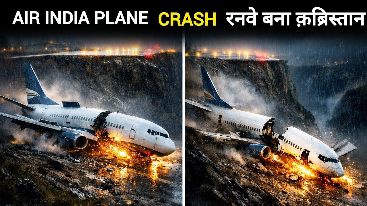 Air India Boeing 737 Crash 😨 | Runway Slip Ka Sach | Indian Plane Crash Explained