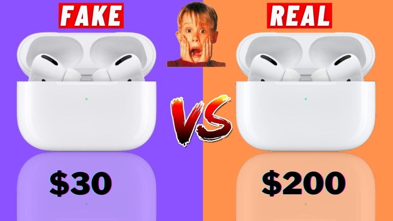 FAKE VS REAL Apple AirPods Pro | How to Check if Airpods Pro is Real or fake?