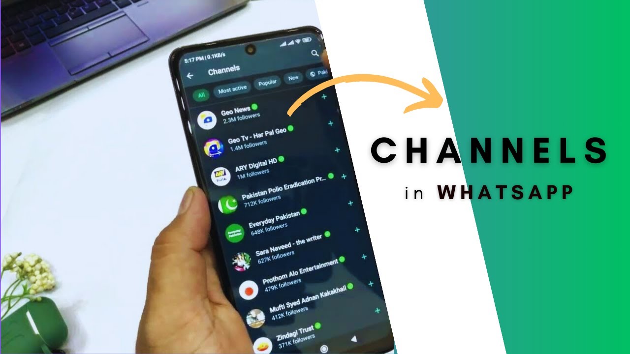 Channels in Whatsapp - New Settings  Sep 2023