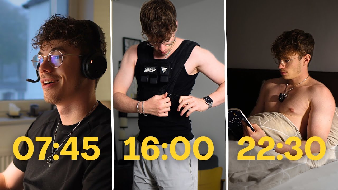 A DAY IN MY LIFE | Arbeit, Sport, Musik, Ernährung als 24-Jähriger