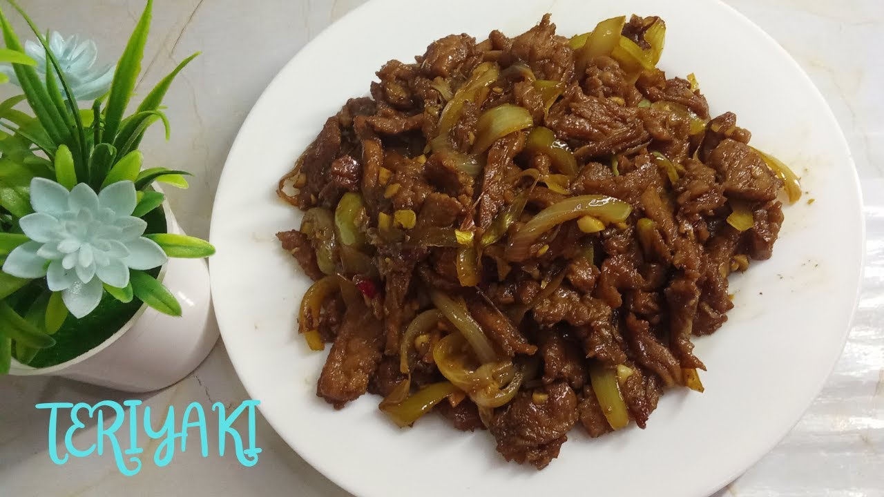 TERIYAKI DAGING SAPI,ENAK DAN SIMPLE