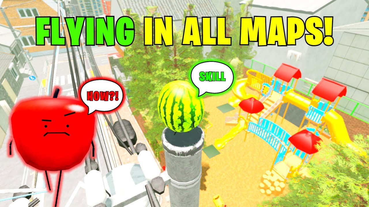 SECRET STAYCATION | FLYING IN ALL MAPS!