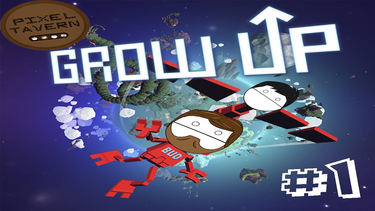 Pixel Tavern: Phil and Peden play : Grow up -  Part 1