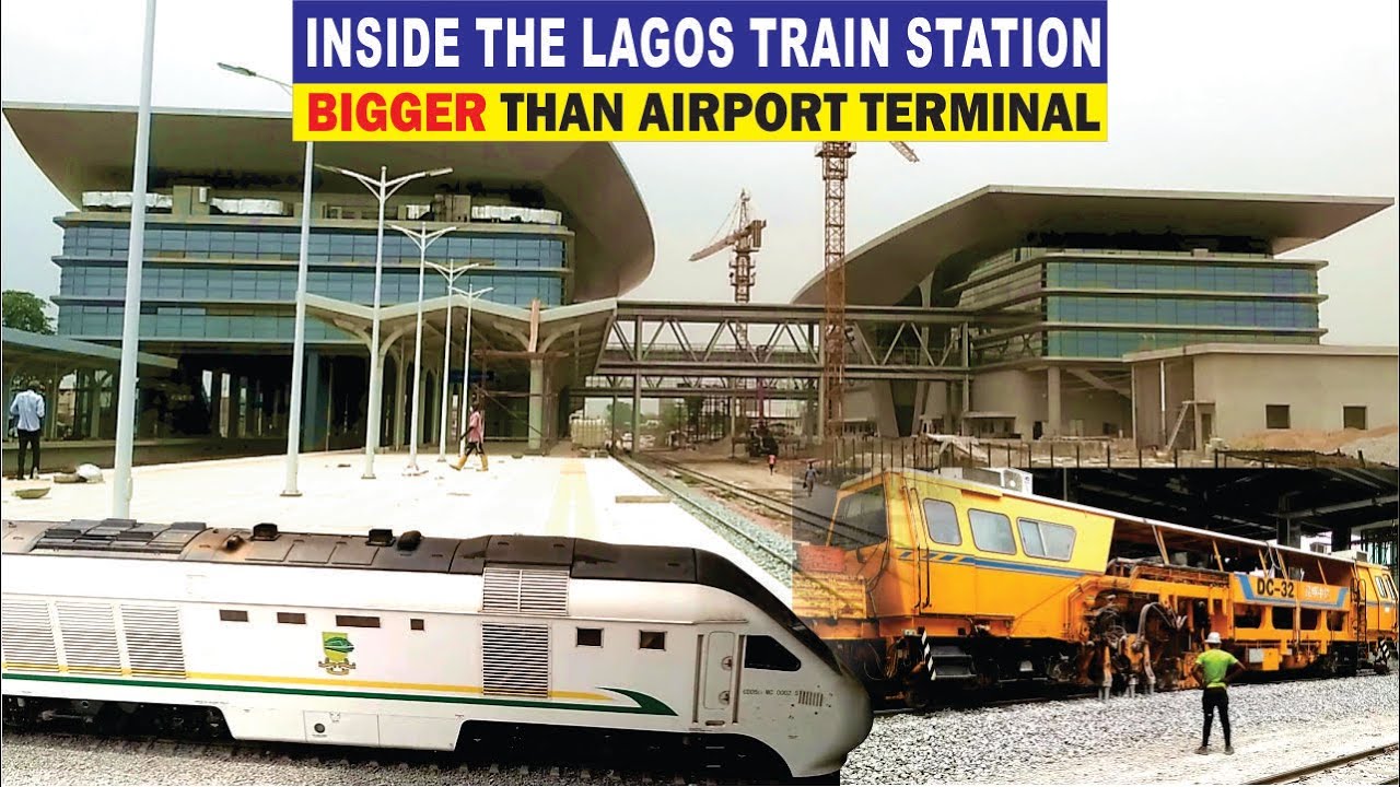 Inside The Lagos Train Station In Lagos Nigeria | Bigger Than An Airport Terminal