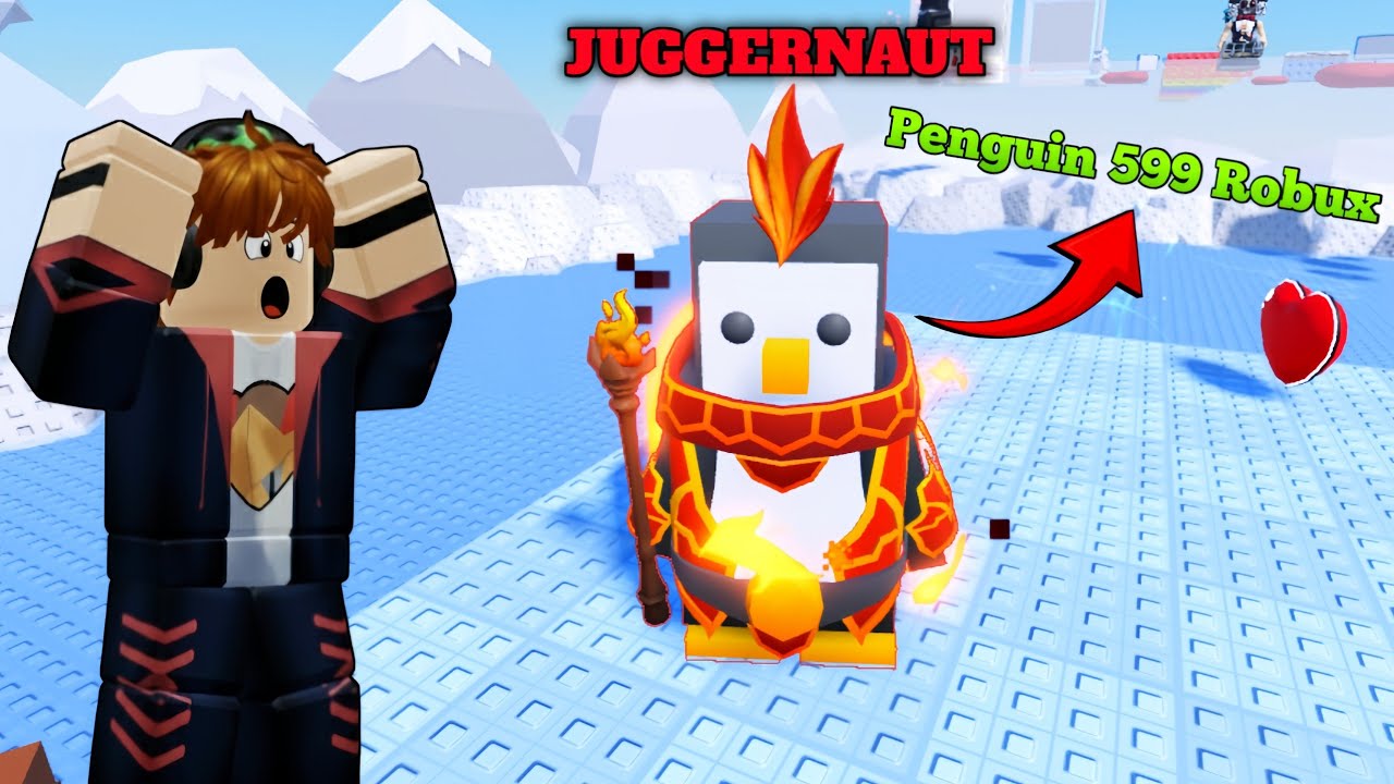 NGAKAK!! Main GAMEMODE JUGGERNAUT RUSUH BANGET Dan BELI PENGUIN SORCERRER 599 ROBUX!! - Knockout