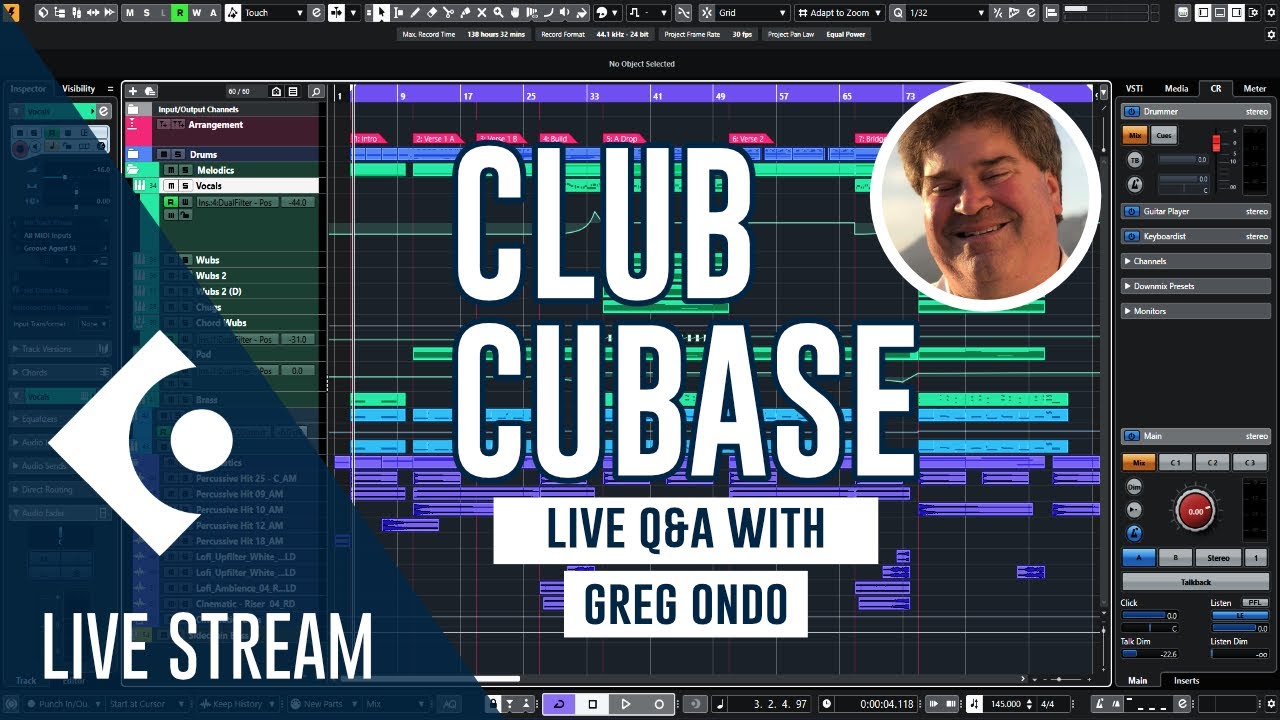 March 3 2026 Club Cubase Live Stream