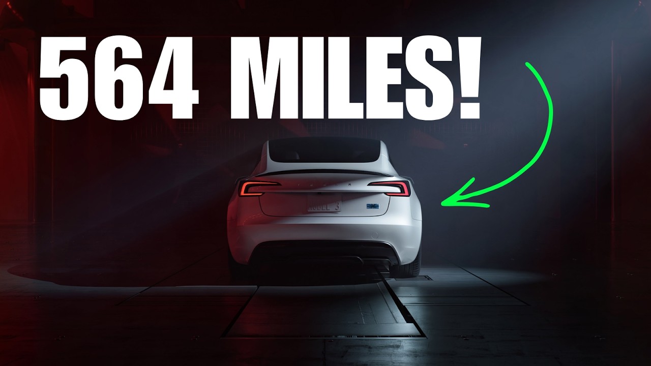 He Went 564 Miles on his Model 3 on One Charge