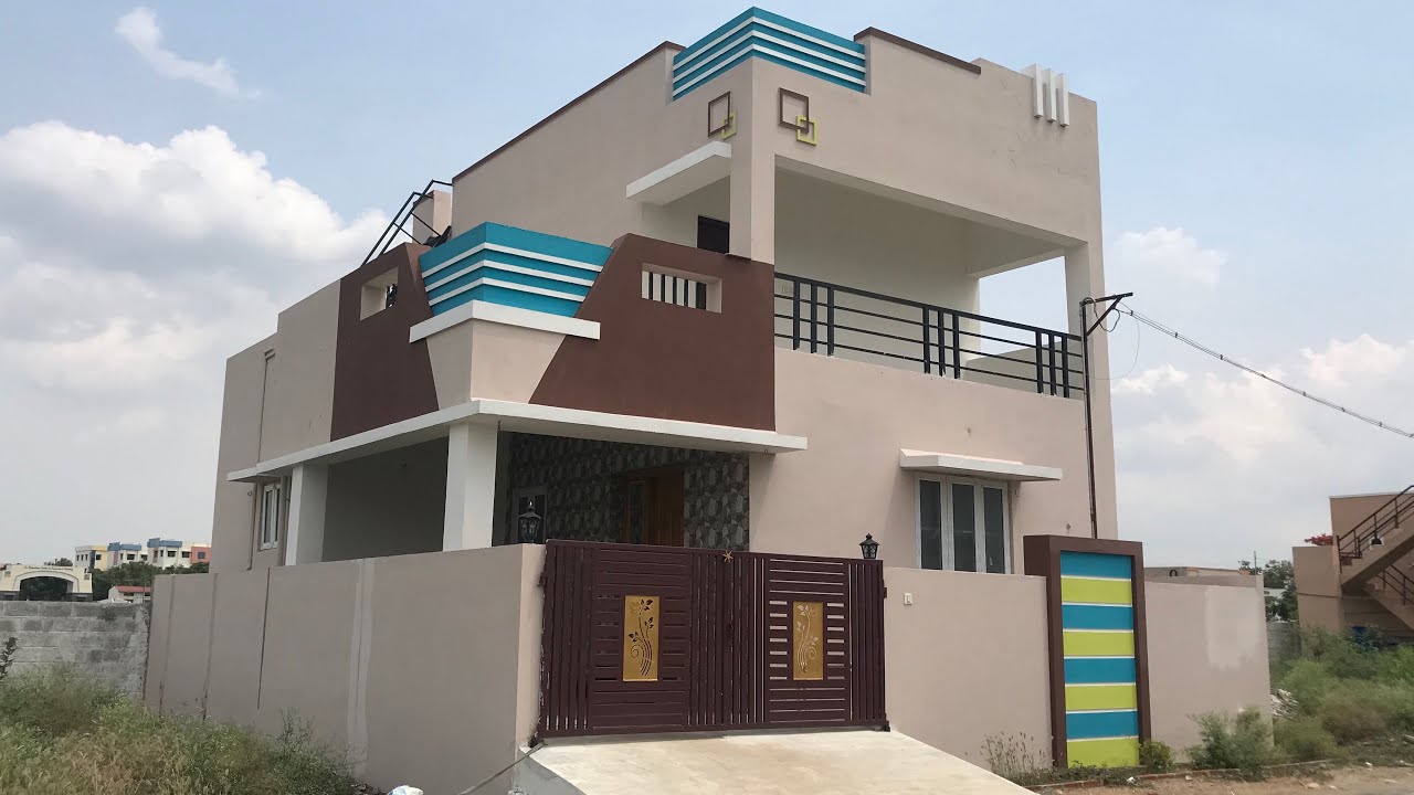 2.35 சென்ட்டில் 1350 sqft ல் அழகான 2BHK வீடு விற்பனைக்கு | 2BHK Duplex House with Car Parking Epi-25