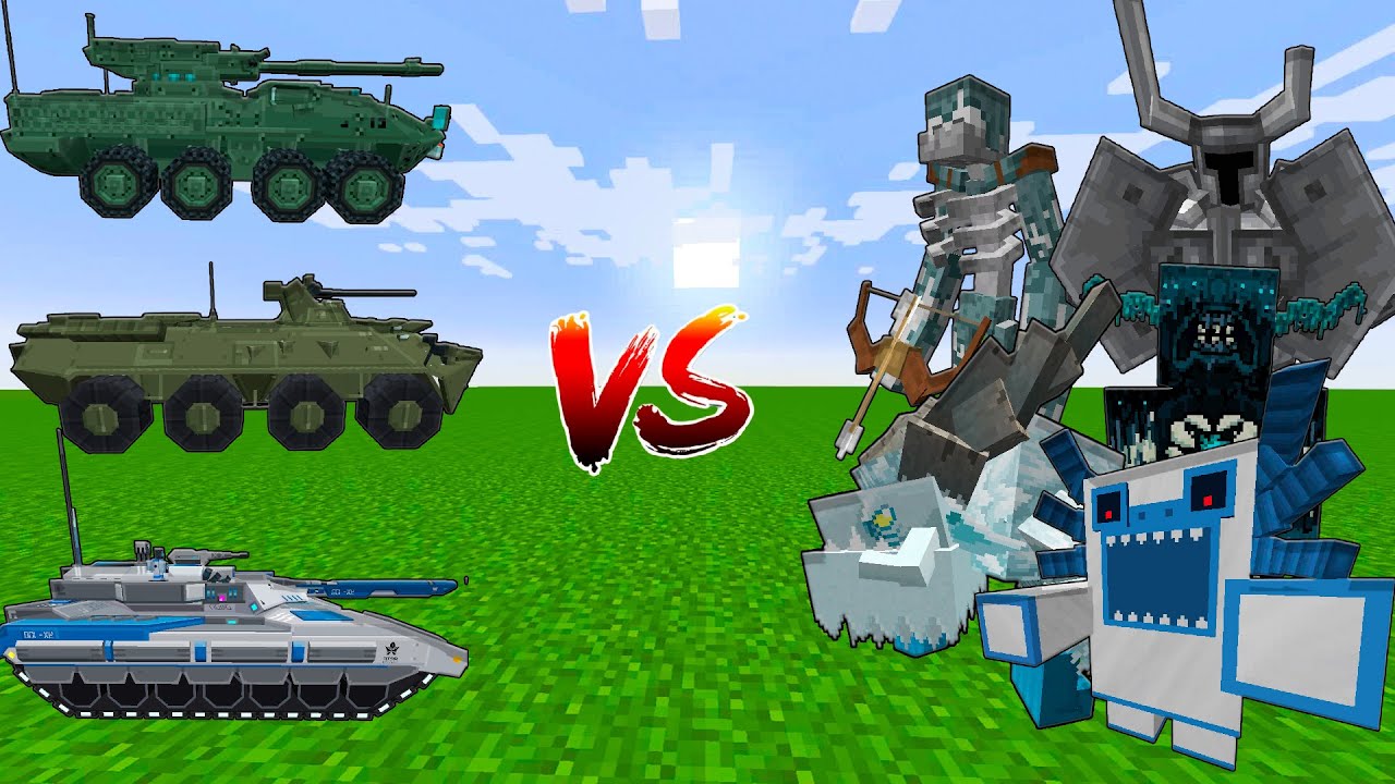 What Superb Warfare Vehicles can Beat the most Minecraft Bosses?