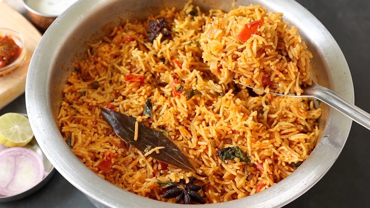 ఏం వండాలో తెలియకపోతే సింపుల్గా ఇలాచేయండి కడుపునిండా తినేస్తారు😋Kuska Biryani👌Plain Biryani In Telugu