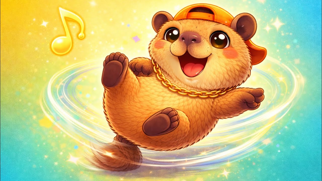 Capi Capibara 🦫 | Canción Infantil para Niños | #cancionesinfantiles
