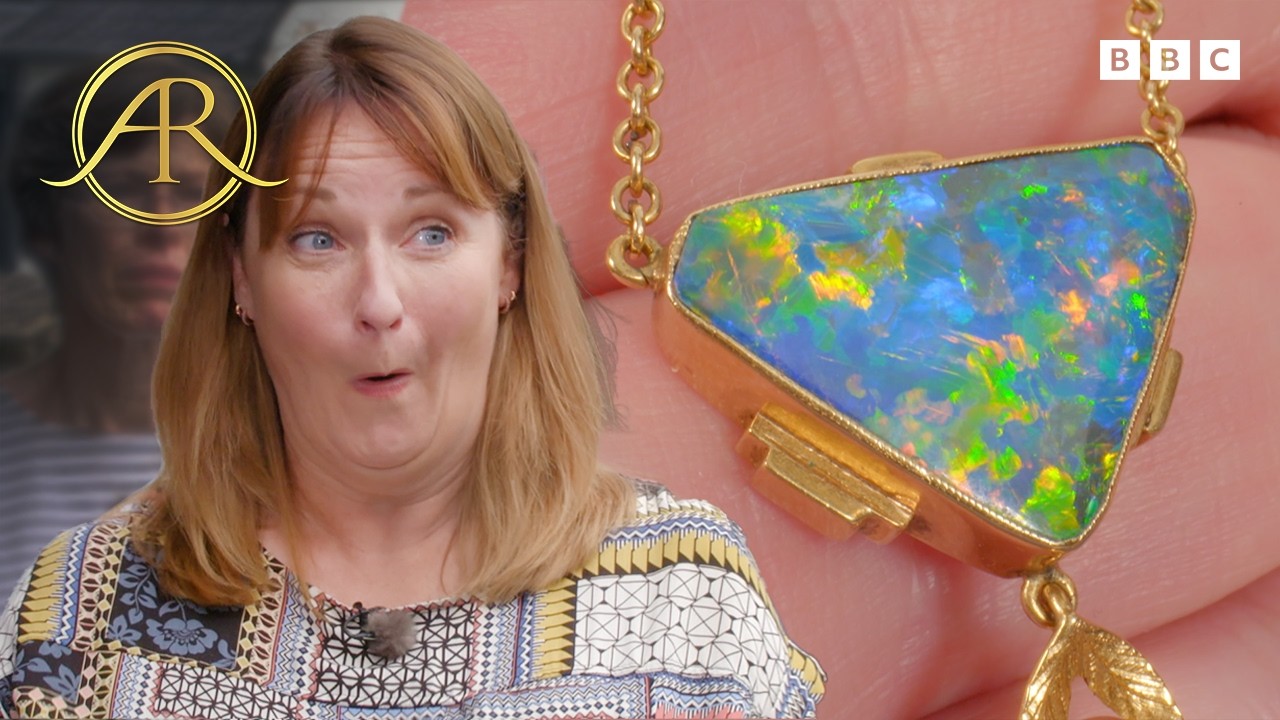 'Perfect' 110-Year-Old Opal Pendant Worth Thousands | BBC Antiques Roadshow UK