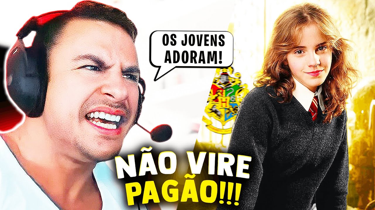 SUPER XANDÃO REAGINDO - OS DEMÔNIOS QUEREM TE SUCUMBIR | HARRY POTTER