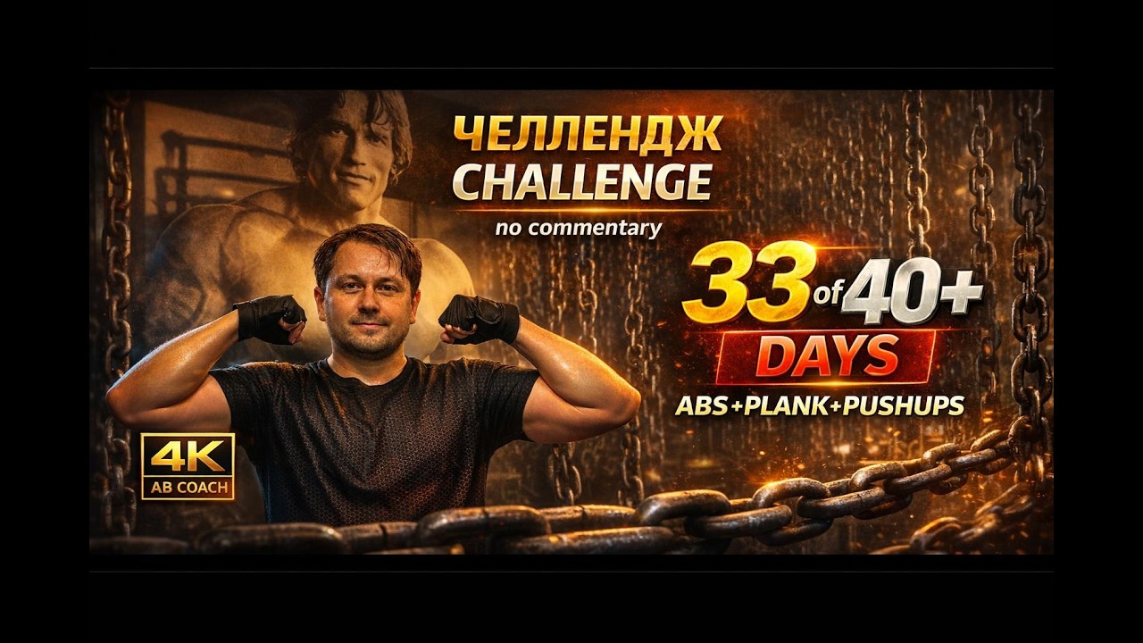#воркаут пресс планка отжимания спортивный челлендж 40+ дней!
