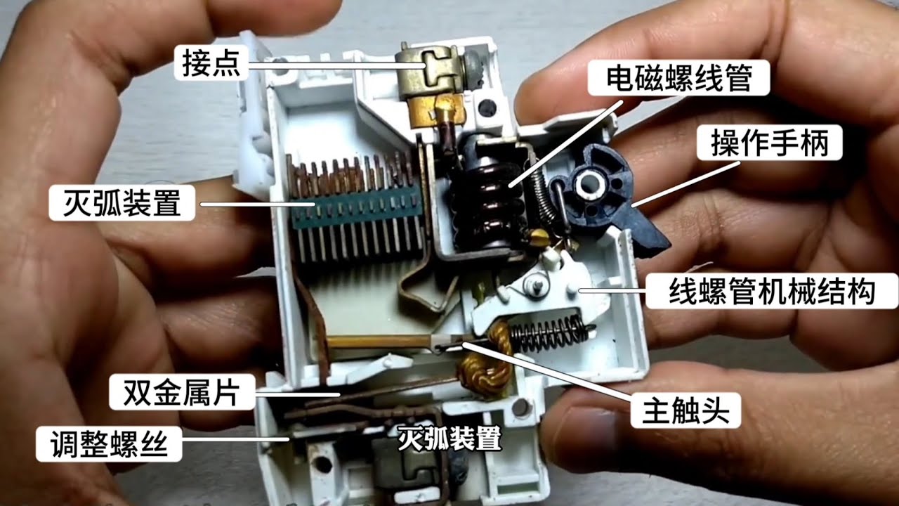 断路器是如何工作的/断路器的工作原理
