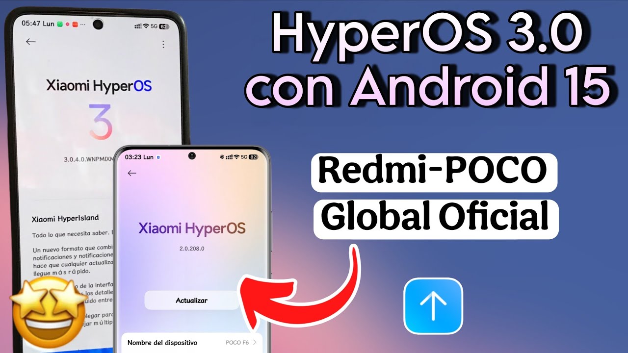 YA LLEGO HYPEROS 3.0 CON ANDROID 15 PARA TU XIAOMI | ACTUALIZA!🥳
