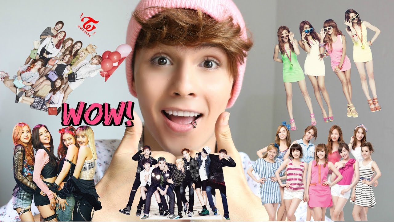 REACCIONANDO AL K-POP FEMENINO (BlackPink,GirlsGeneration,Twice,Sistar) Y BTS// Libardo Isaza
