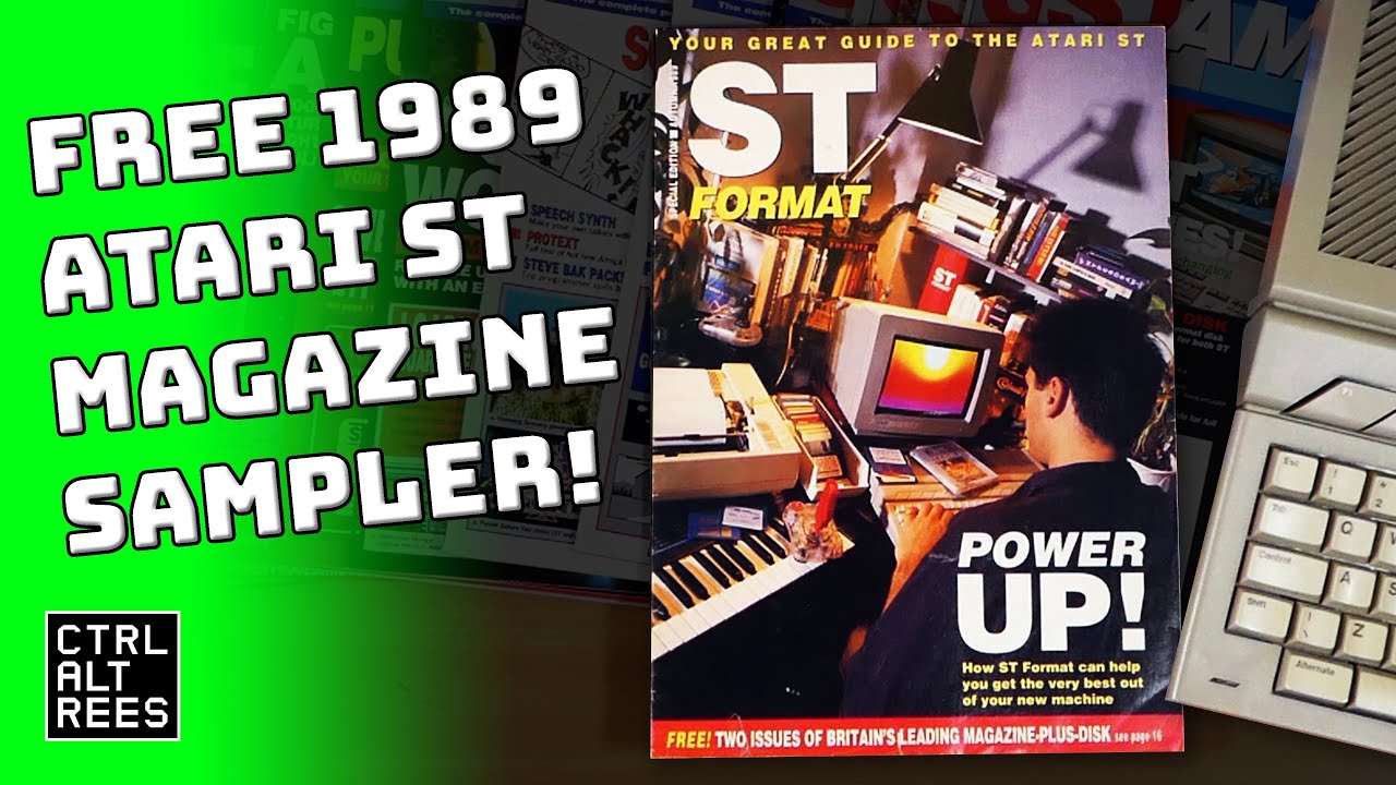 Checking Out A 1989 ST Format Magazine Promo Copy - What's It All About?