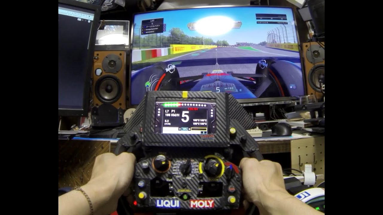[T300用]自作F1ステアリングを作る。PS5ハンコン、スラストマスターＴ３００改