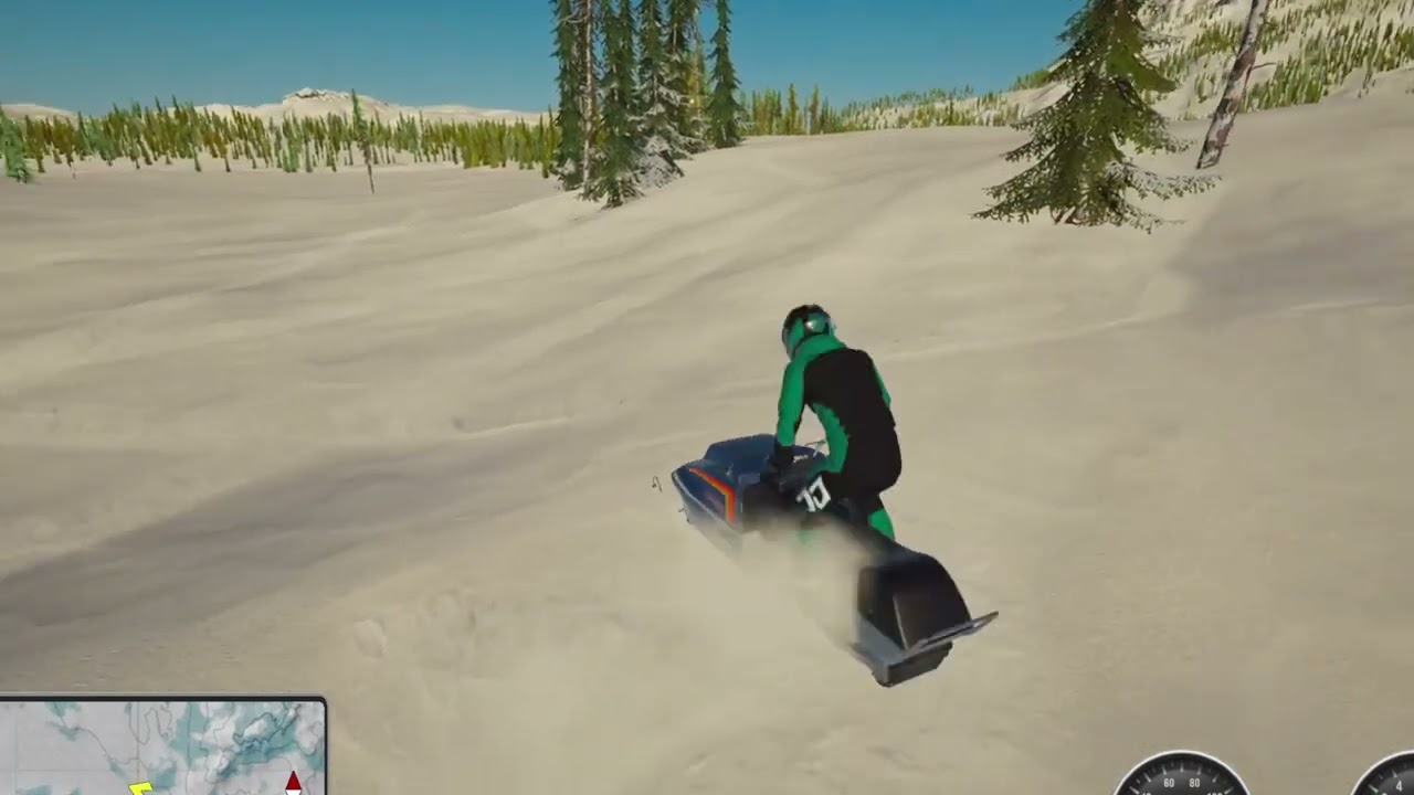 Je teste la pire motoneige de Sledders (LOL)