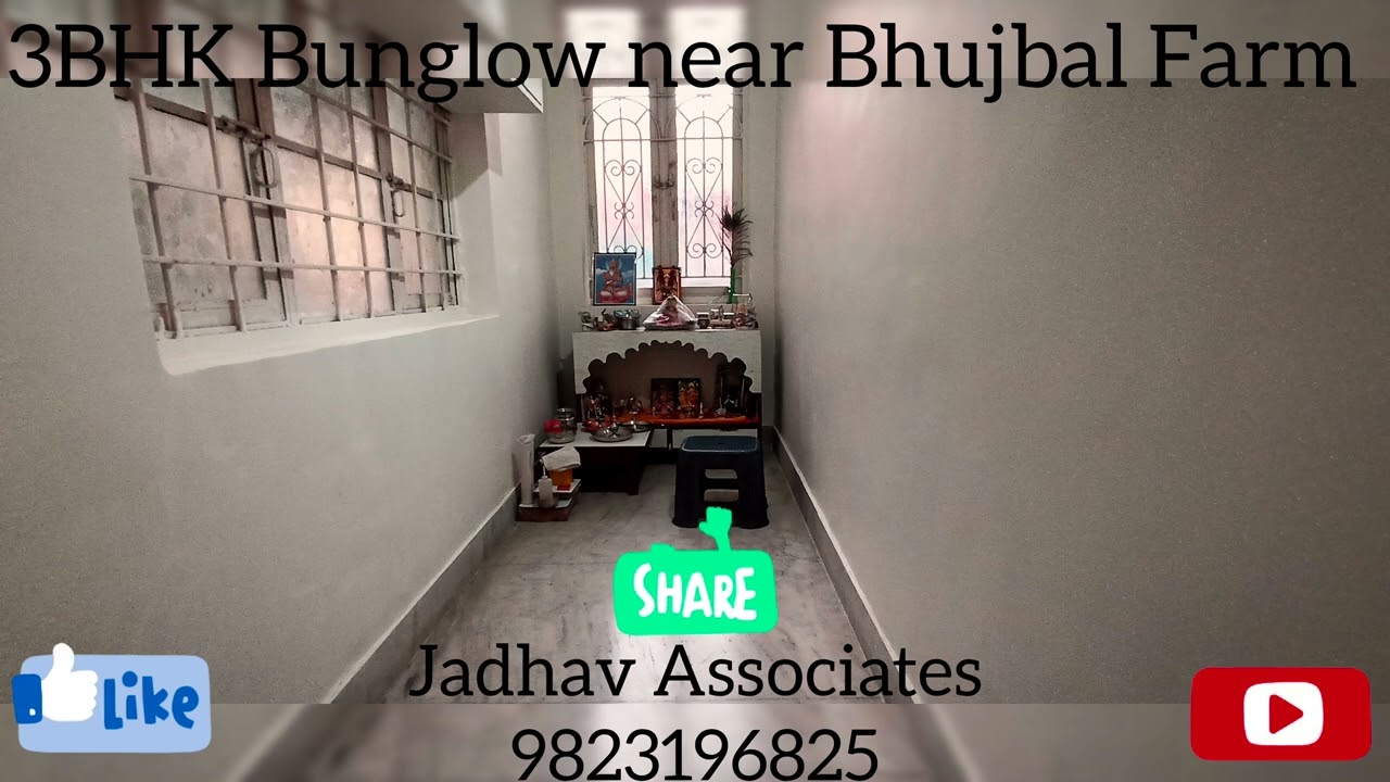 3BHKT Bunglow nr Bhujbal Farm @JadhavAssociates#nashikproperties#bunglowforsale#3bhk#4bhk#home