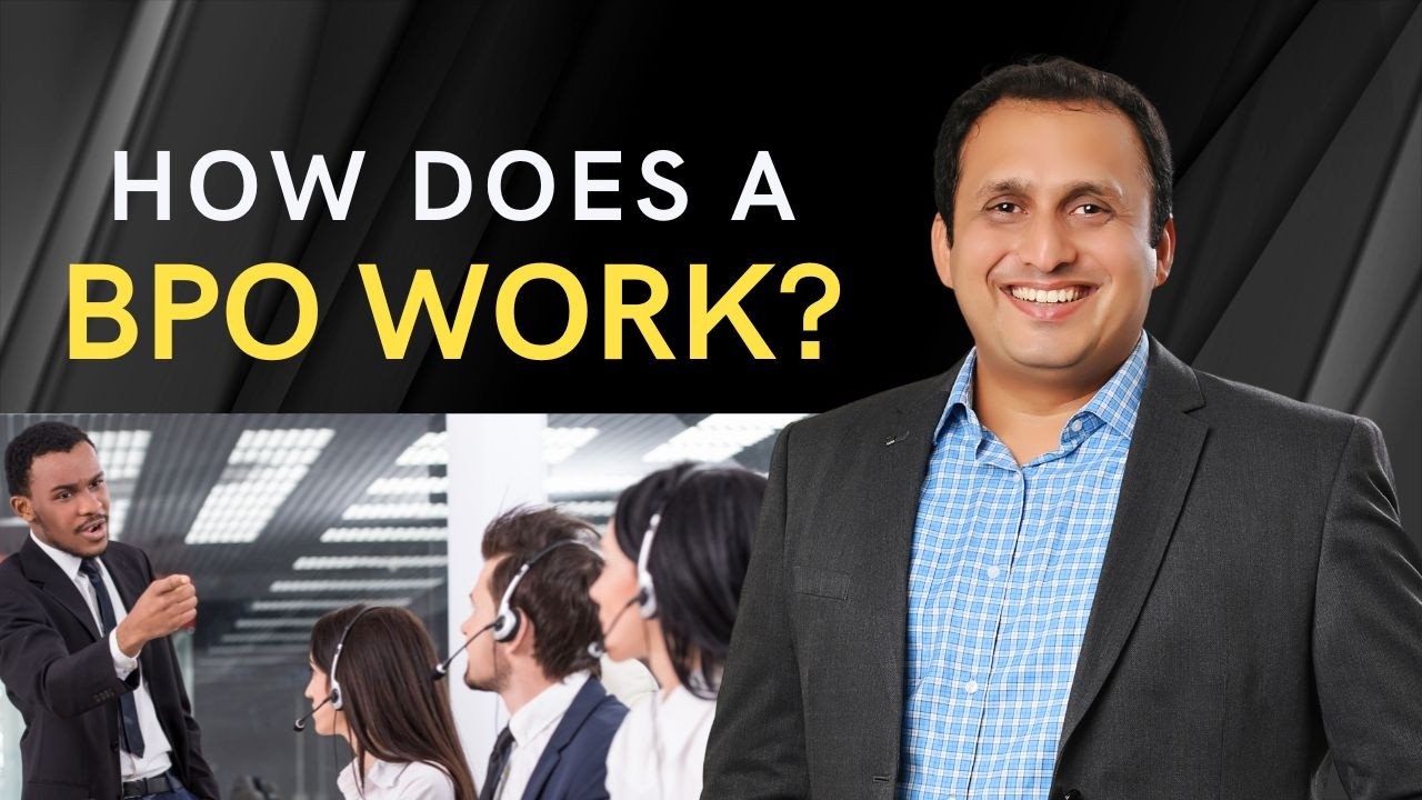 BPO Business Model Explained Simply (How BPO Companies Actually Make Money) | Ameya Damle