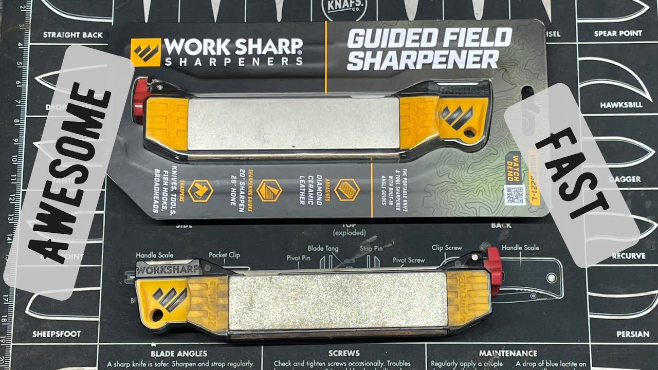 WORK SHARP guided field sharpener…. AWESOMENESS