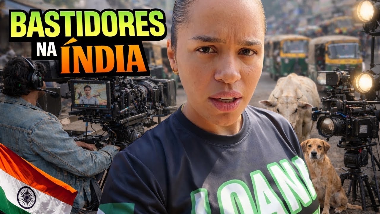 COMO SÃO OS BASTIDORES DAS GRAVAÇÕES NA ÍNDIA 🇮🇳