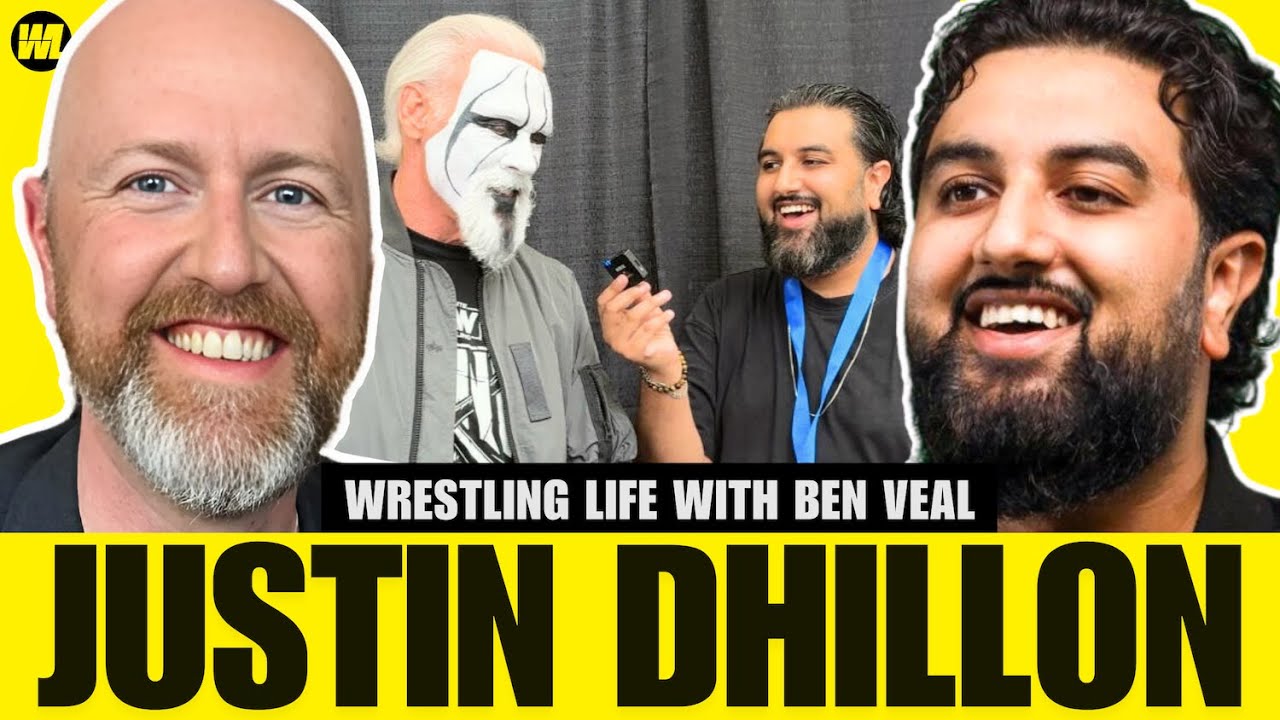 The Wrestling Classic's Justin Dhillon on Casual Conversations, Sting, Bret Hart, Steve Austin