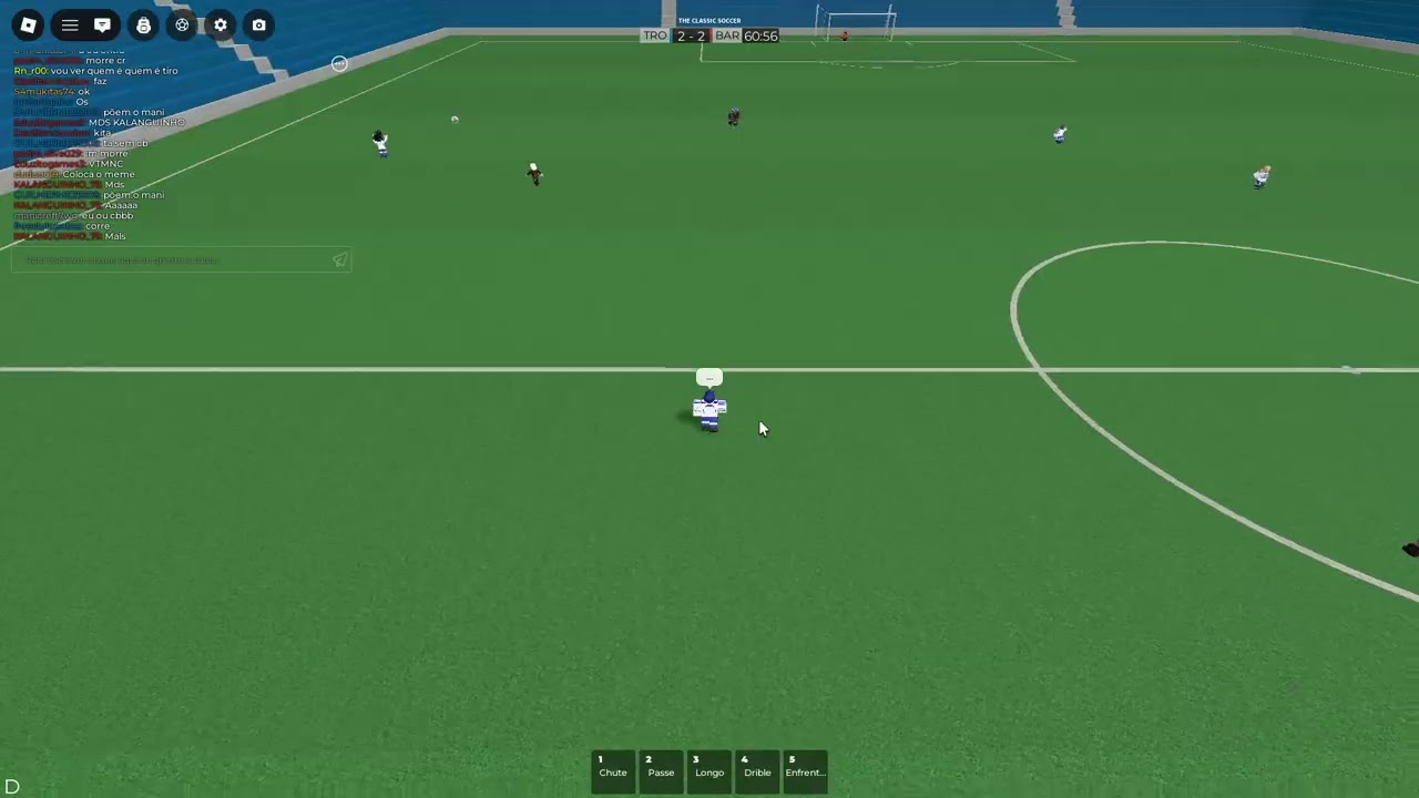 roblox tcs amistoso contra o barcelona